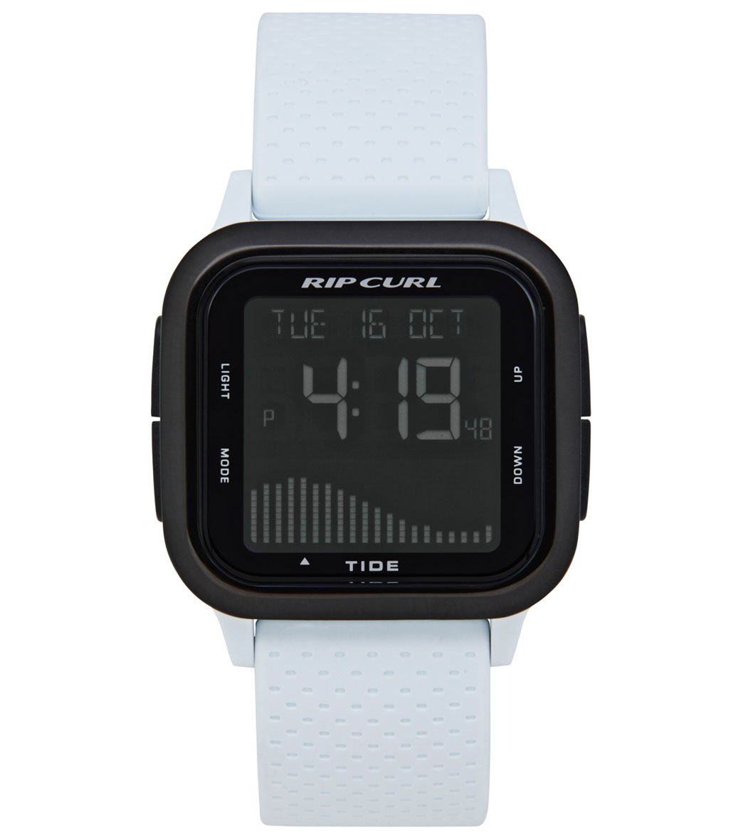 Rip Curl, Rip Curl Next Tide Watch White w/Silicone Band