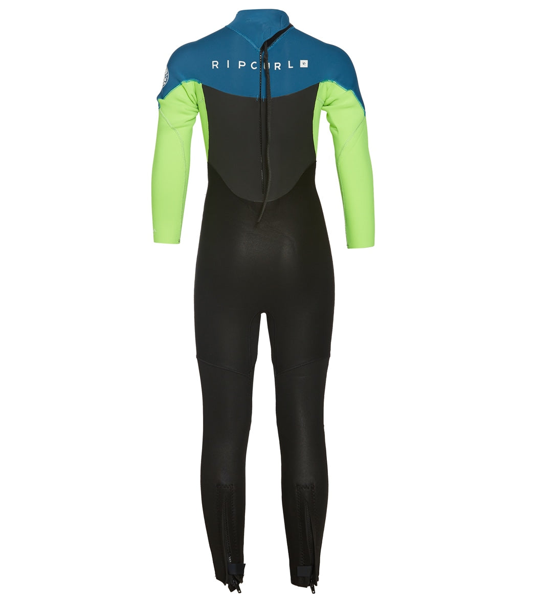 Rip Curl, Rip Curl Omega 3/2mm Steamer Wetsuit (Little Kid, Big Kid) Neon Lime